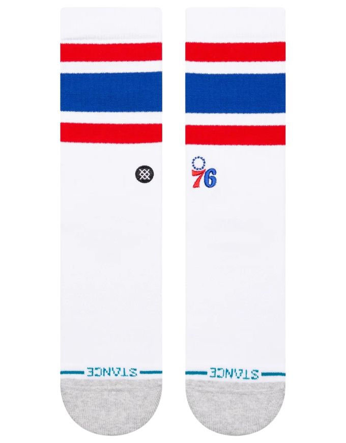 Stance Tube PHI Crew Sock | White